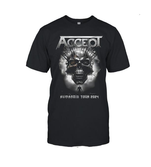 

Accept 2024 Humandio Tour Shirt – Unisex Heavy Metal Concert Tee M
