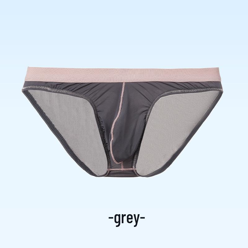Ultradünne Herren Ice Silk Triangle Slips - Halbtransparent, Schmaler Schritt, Sexy Unterwäsche im japanischen Stil