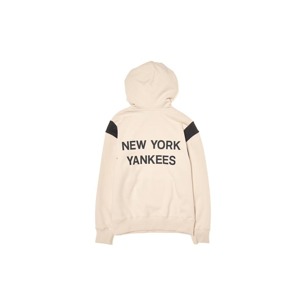 New MLB New York Yankees Sweatshirt Unisex Cream 3AHDV0244-50CRD