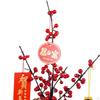 Artificial Potted Flower Bonsai Chinese Year Ornaments for Garden Dining Room