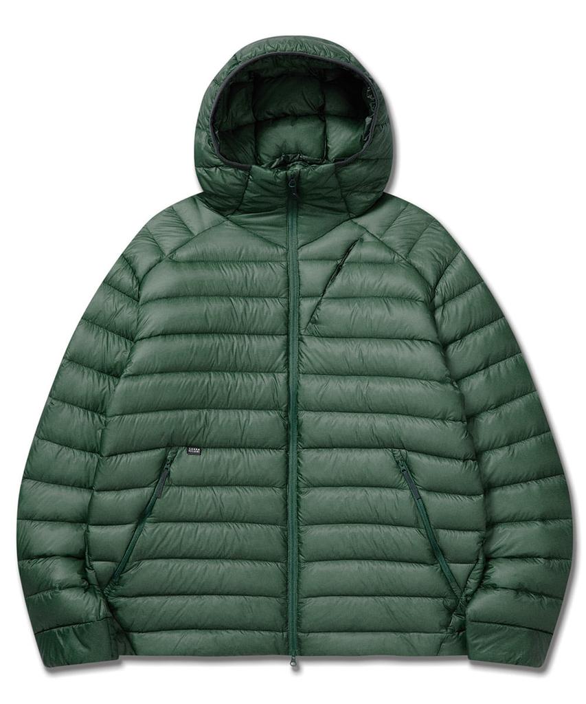 Sierra Designs Muir Lightweight Goose Down Hooded Jacket Green