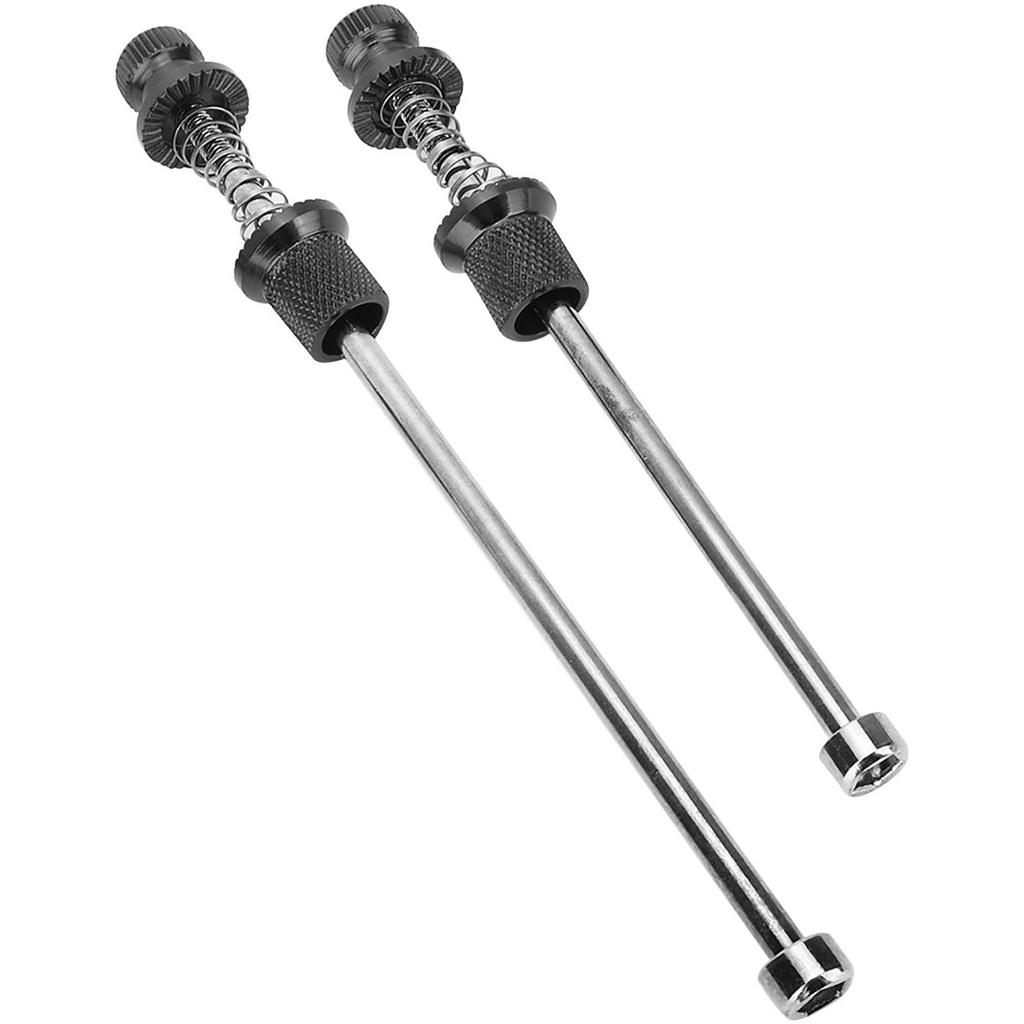 Aluminiumlegering Landsvägscykel Stöldskydd Snabbkopplingar Hjul Låsning Säkerhet (Svart)