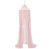 Dome Bed Canopy Polyester Mosquito Net Princess Tent Bedcover Curtain Foldable Elegant Fairy Lace Dossels Kids Room