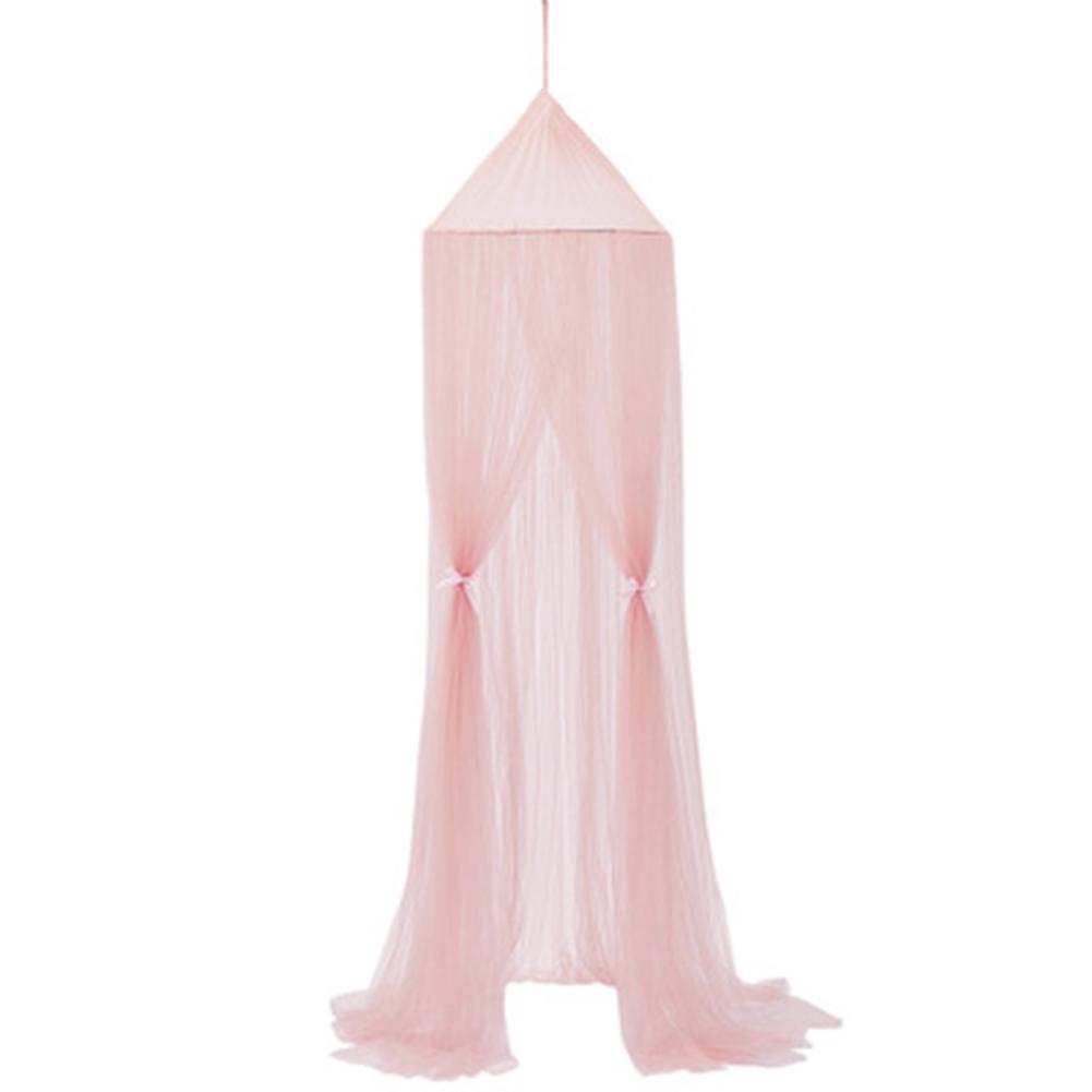 Dome Bed Canopy Polyester Mosquito Net Princess Tent Bedcover Curtain Foldable Elegant Fairy Lace Dossels Kids Room