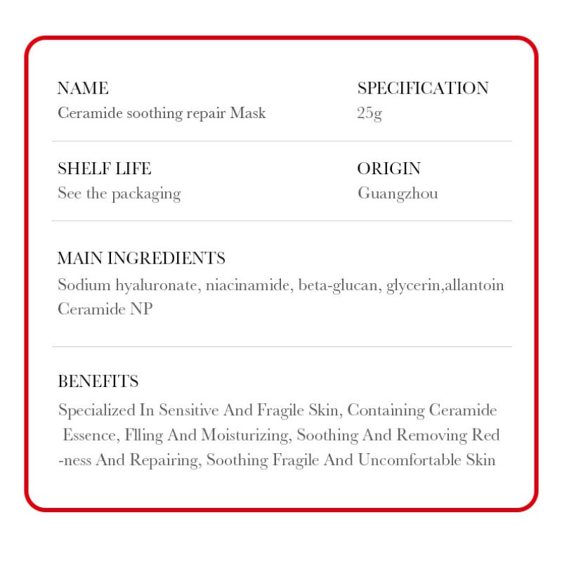 Sadoer Zklidňující regenerační hydratační maska