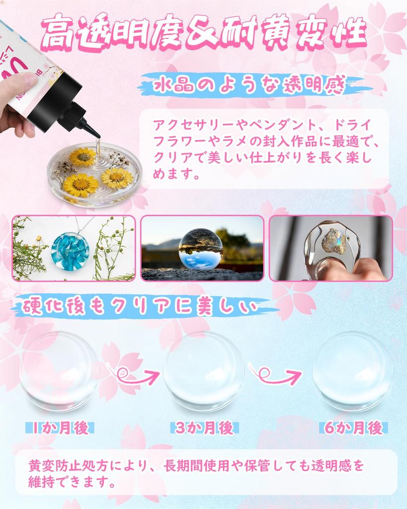 BUTIRESIN UV Resin Liquid 2000g - Large Capacity, High Transparency, Rapid Curing, Refillable, Clear Hard Type, Wide Range of Applications and DIY, In