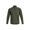 RUSH T Shirts Men's Green Turtleneck Moderate Straight Fit 1366059-390