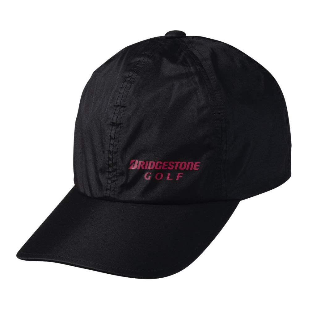 Bridgestone BSG CPG015 Golf Rain Cap Black Men's (Free Size),