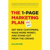 The 1-Page Marketing Plan Paperback UKN2888