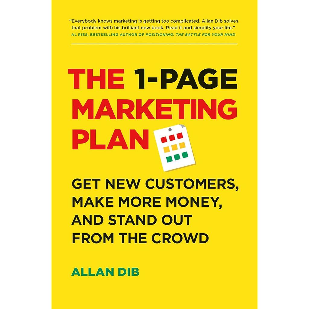 The 1-Page Marketing Plan Paperback UKN2888