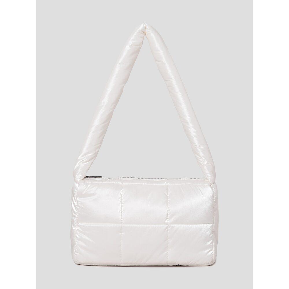 8Seconds Padded Quilted Shoulder Bag Ivory