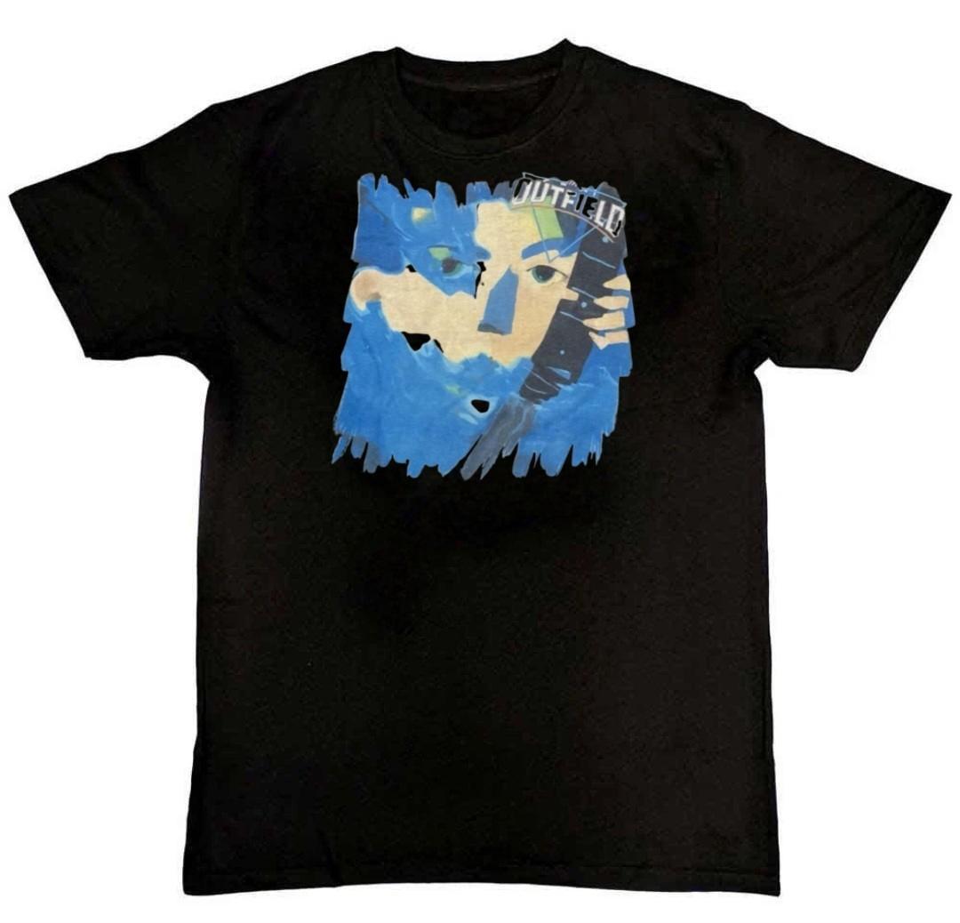 Vintage Concert The Outfield Play Deep Tour Graphic T-Shirt XXL