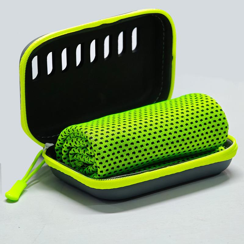 Summer Outdoor Cooling Fitness Ice Towel In Box - Cold Feeling Sport Towel