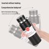 Premium 316 Stainless Steel Portable Sports Thermos with Tea Infuser and Lanyard