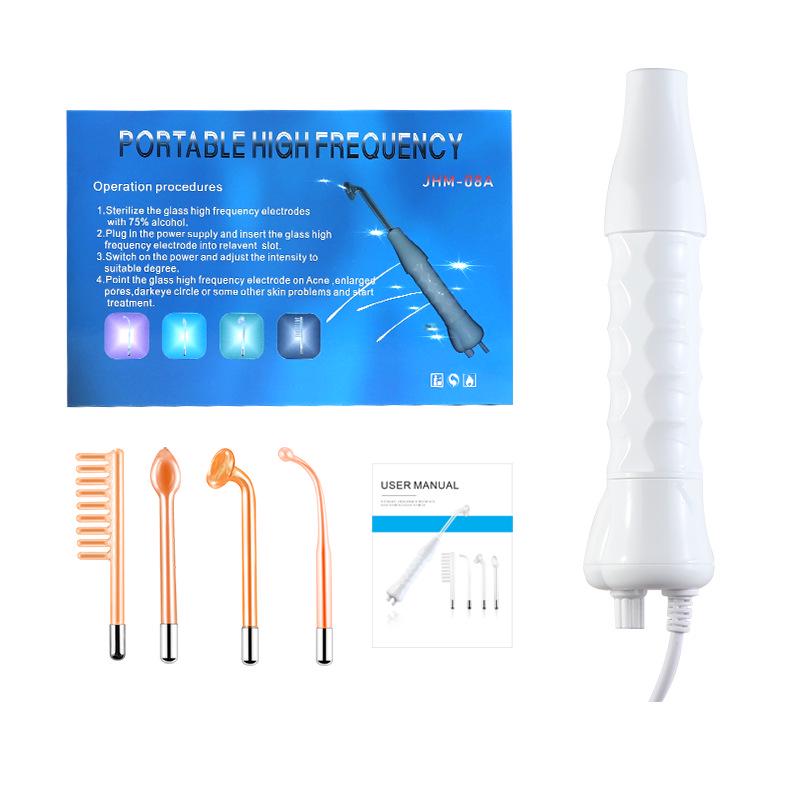 High-Frequency Ozone Electrotherapy Device for Acne Removal and Beauty Therapy