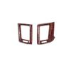 Central Console Air Outlet Vent Trim Fit For Toyota RAV4 2013-2018 Wood Grain