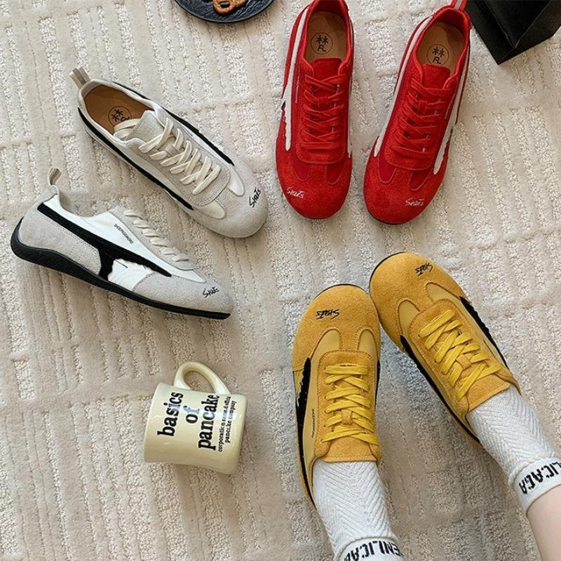 Fashion Soft Soled Fashion Low Top Casual Shoes for Women's Spring 2025 New Comfortable Versatile Fashion Trend Non slip Flat Sneakers