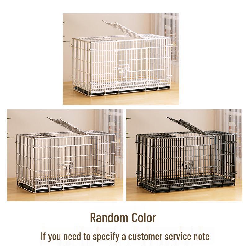 Extra Thick Indoor Dog and Rabbit Cage with Toilet, Available for Small To Large Dogs