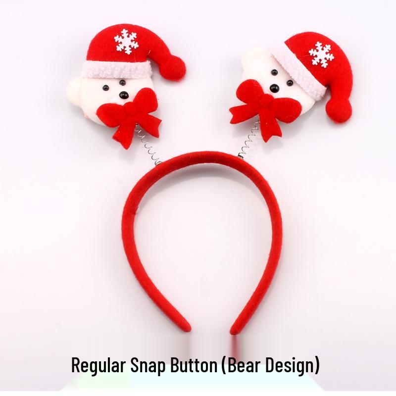 Individually Packaged Christmas Glowing Antler Headband for Holiday Parties