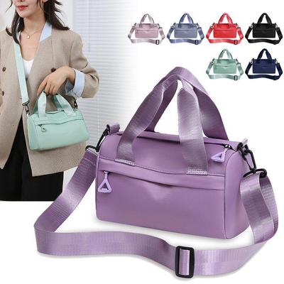 Dámská víceúčelová nylonová crossbody taška přes rameno - Malý ležérní batoh a ruční peněženka