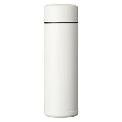Weiße Edelstahl-Thermoswasserflasche für Männer und hält Getränke kalt und Vakuum direkt für Getränke MB-10S Frauen, 300ml, Heiß, Flasche,