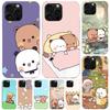 Bubu Dudu Cartoon Cute Cover For iPhone 17 Air 16 16E 15 Pro Max 14 Plus 13 Mini Phone Case 12 11 7 8 SE Customized Print Shell