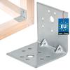 Carpenter's Angle Steel Construction Connector Reinforced 50 X 50 X 50 MM