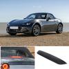 Glänzendes Schwarzes Drittes Bremslicht Lampenabdeckung Zierleiste Für Mazda MX-5 Miata 16-23