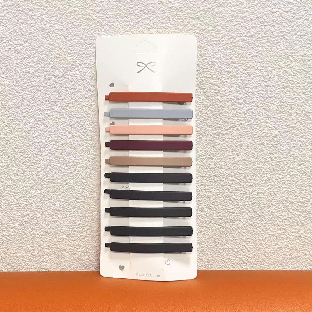 Korean Hairpin: Simple Head Ornament and Hair Clip for Bangs and Forehead