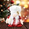 Cloth Material Chef Gnomes Home Shopping Mall Decorations 2 Styles To Choose