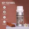 Aromahpure Cinnamon Aroma Oil | 100ml Undiluted & Natural | Long-Lasting Scent for Aromatherapy, Candle & Soap Making, Diffusers, Room Freshener