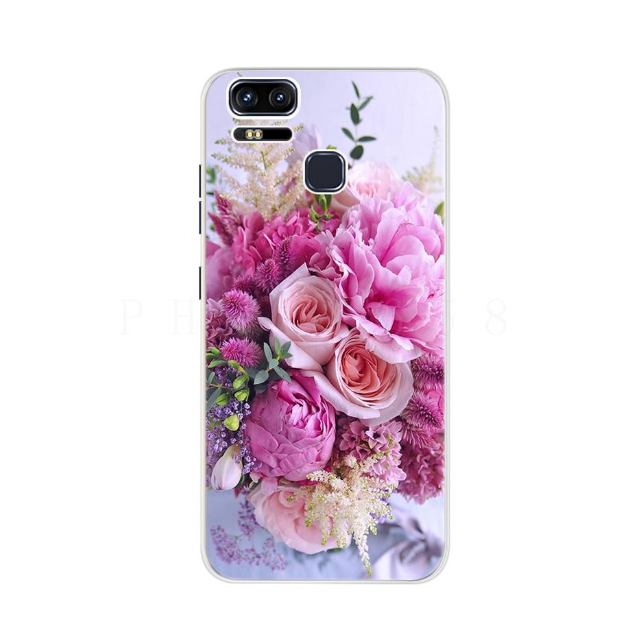For Asus Zenfone 3 Zoom ZE553KL Case Zenfone Zoom S Z01HD Z01HDA Silicone Soft TPU Phone Back Cover Cases For Asus ZE553KL Funda