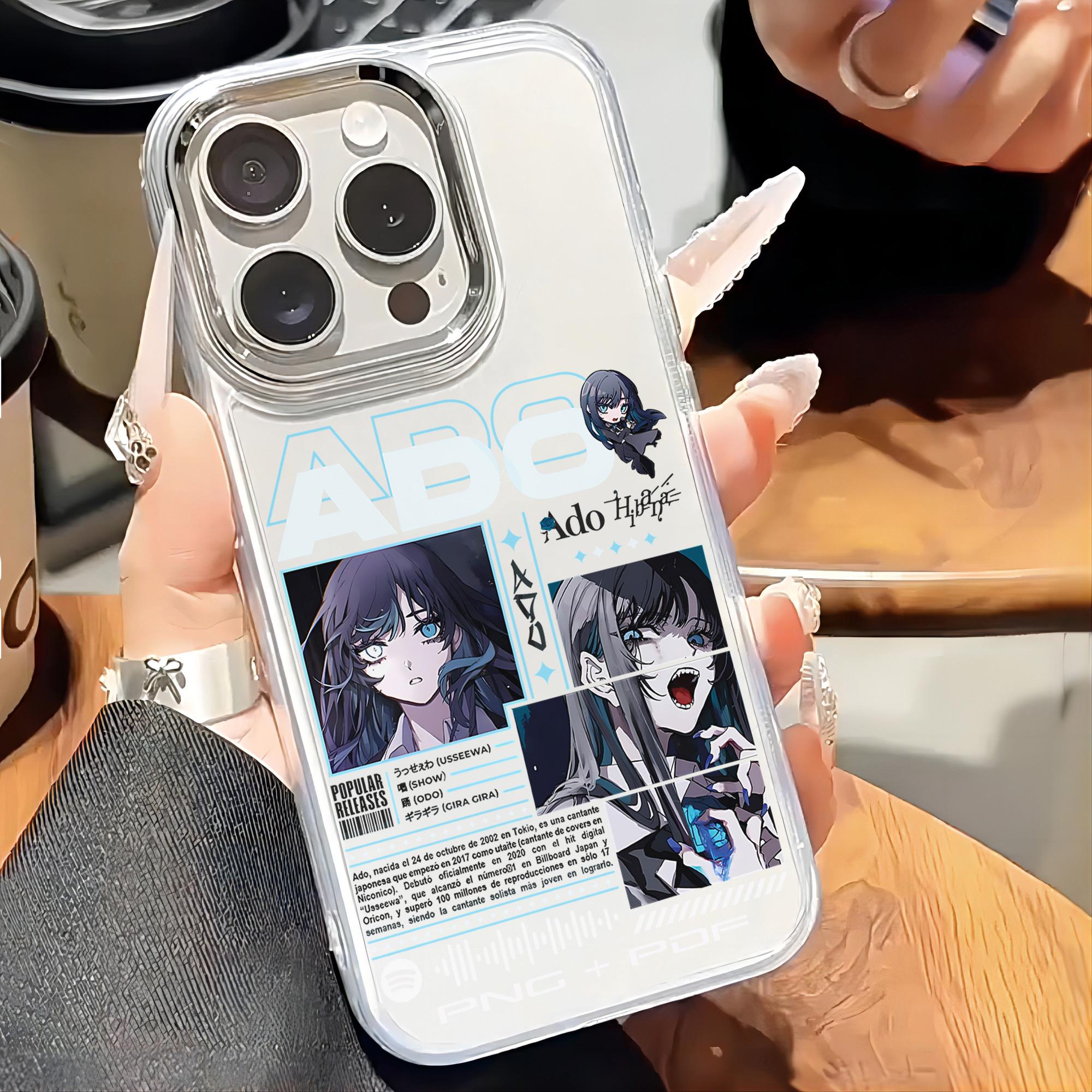 Anime A-Ado Kyogens X Uta Phone Case For Samsung Galaxy A56 A36 A26 A06 A55 A35 A16 A54 A34 A25 A24 A15 A14 A73 A53 A33 4G 5G Samsung A03s