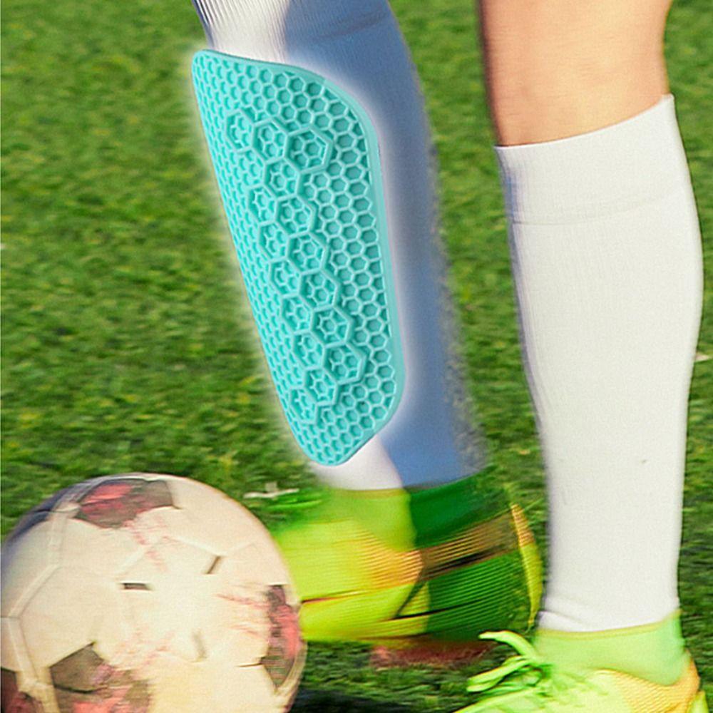 1 Pair Wear-resistant Soccer Shin Guards Lightweight Football Protectors Pad  Soccer Training