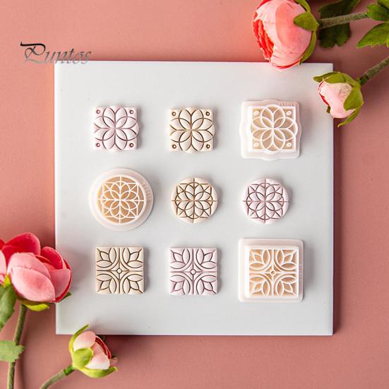 

3 шт., глиняные формы для сережек с винтажным узором, легкосъемные многофункциональные формы для изготовления ювелирных изделий, скульптуры «сделай сам»