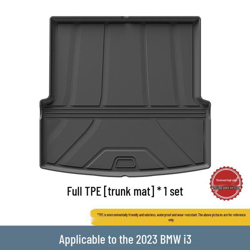 2023 BMW i3 TPE Floor Mats: Dirt-Resistant, Waterproof, Eco-Friendly with Trunk Mat.