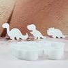 Multipurpose Dinosaur Silicone Mould Set for Candle Cement Plasters Craft Home Decoration