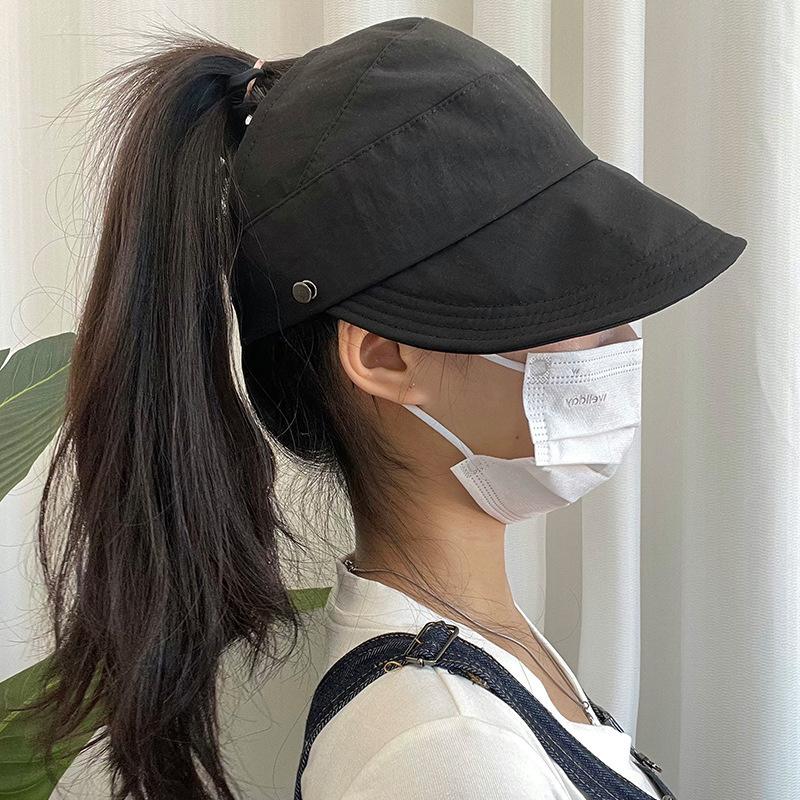 

Модная летняя шляпа для женщин, пляжная, дорожная, солнцезащитная кепка, солнцезащитная шляпа, простая складная, широкополая кепка, универсальные солнцезащитные кепки