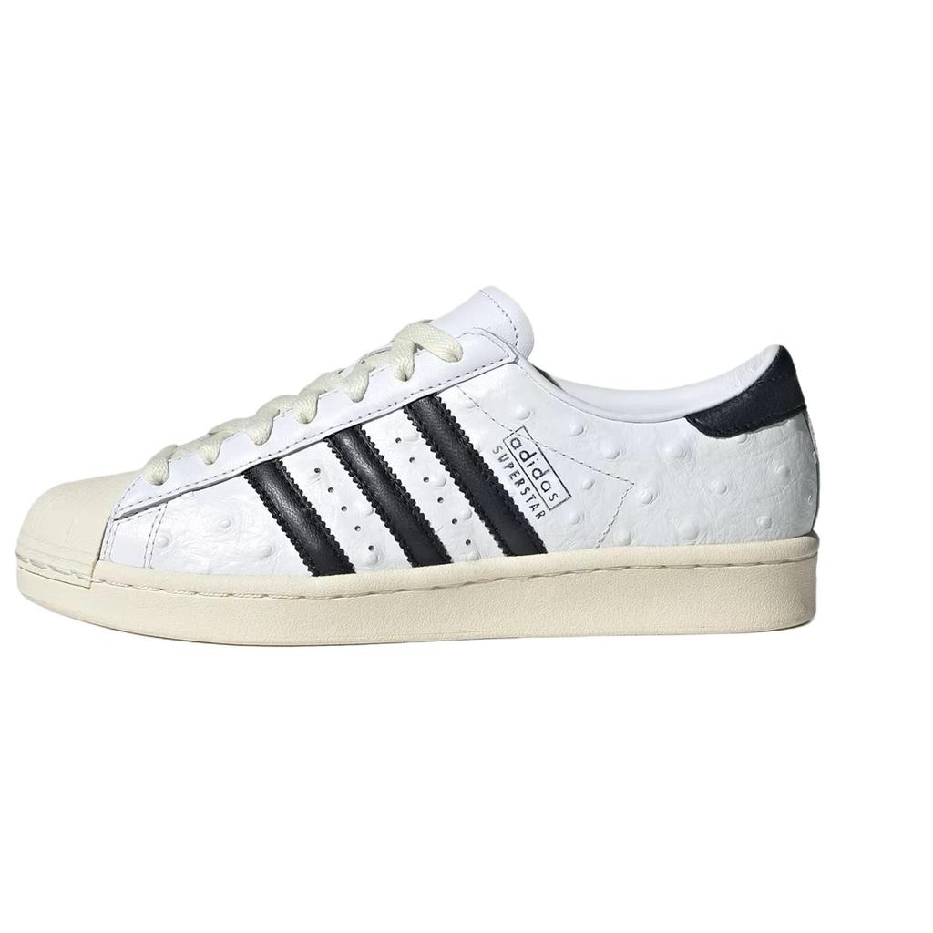 Adidas  Superstar Vintage White Black Women Sneakers Cloud-White Core-Black Cream-White JH5709