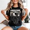 Футболка з мерчем Linkin Park, Футболка зі світового туру From Zero, Графічна футболка Linkin Park, Унісекс футболка