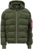 Winter Jacket Alpha Industries Puffer Cord (138118) Sage-green