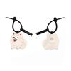 Novelty Puppy Key Chain Pinch Called Car Ornaments Creative Bibi Puppy Pendant  Gifts