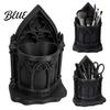 Gothic Desk Organizer 3D Printed Cathedral Pen Holder Vintage Academia Church Desktop Stationery Castle Pencil Cup Large for Office Home Holder
