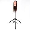 Adjustable Hairdressing Training Mannequin Manikin Head Tripod Stand Manikin Wig Doll Holder