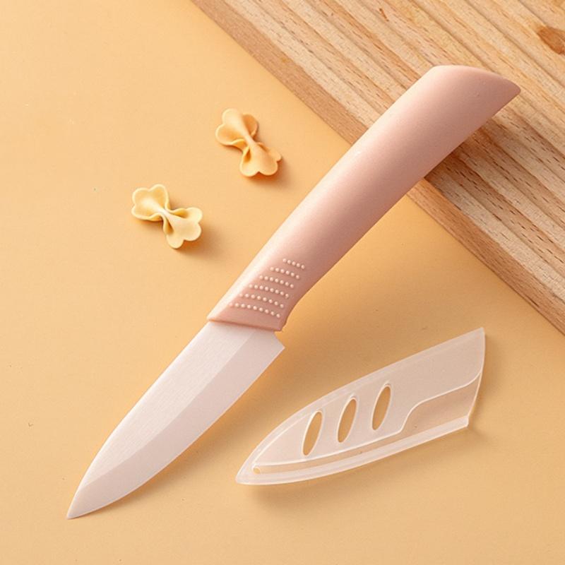 Ceramic Knife Household Fruit Knife Sharp Kitchen Cutting Knife Anti Slip Knife Set Baby Food Peeler Tool