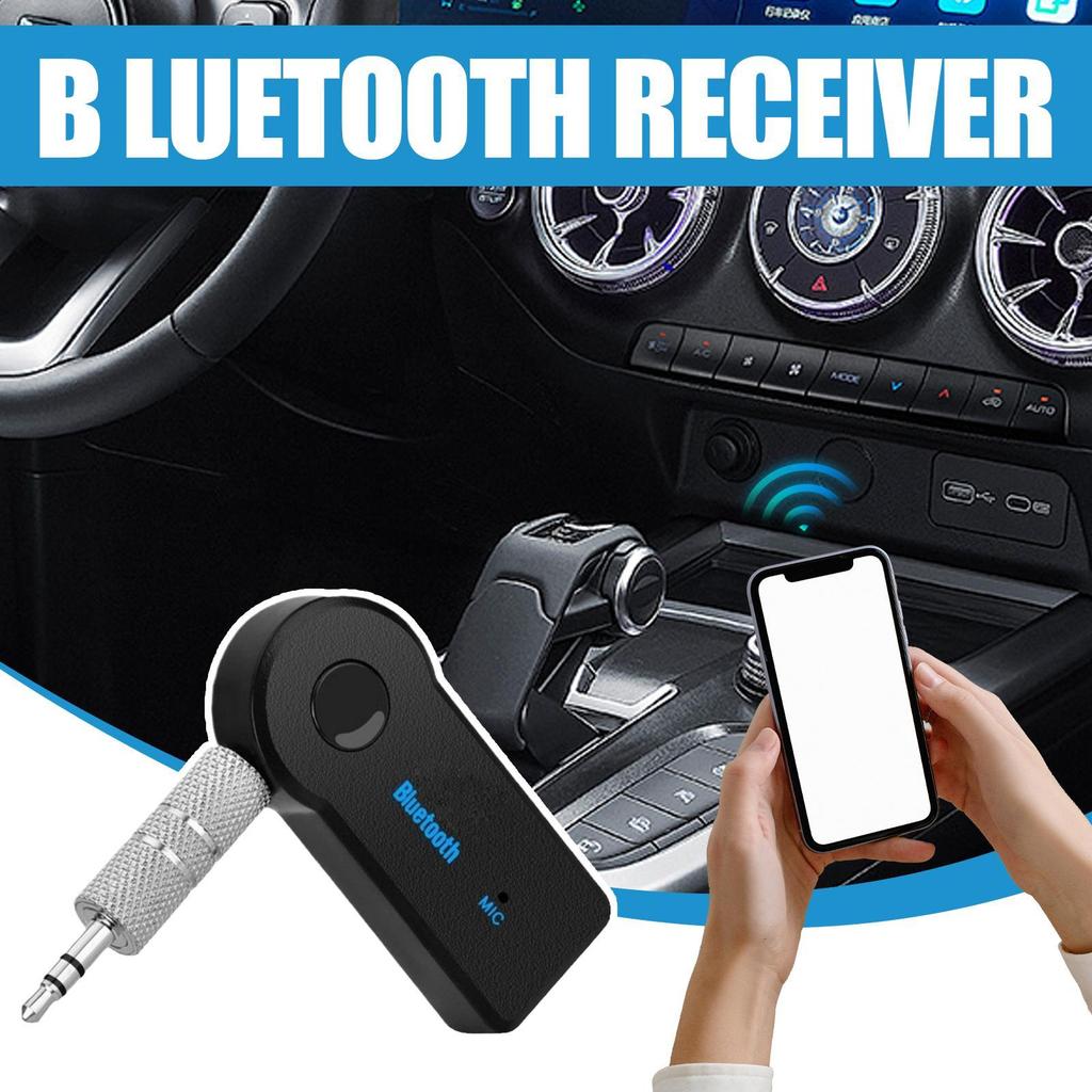 Aux Adapter For Car 3.5mm Small BT Audio Receiver Multifunctional MP3 Player Transmitters Music Player Car Electronics For Women