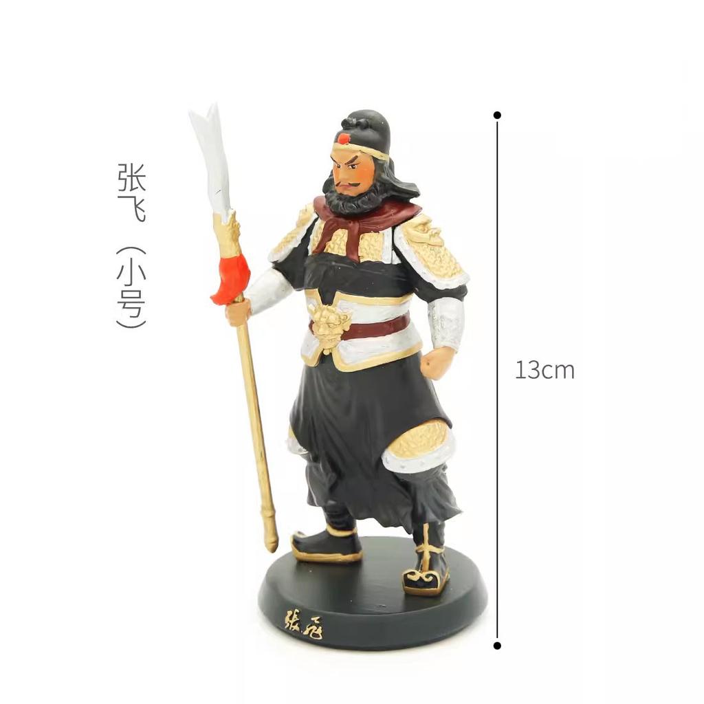 Three Kingdoms Character Ornaments, Igurines, Five Tiger Generals, Zhuge Liang, Liu Bei, Guan Yu, Zhao Yun,Home Decoration