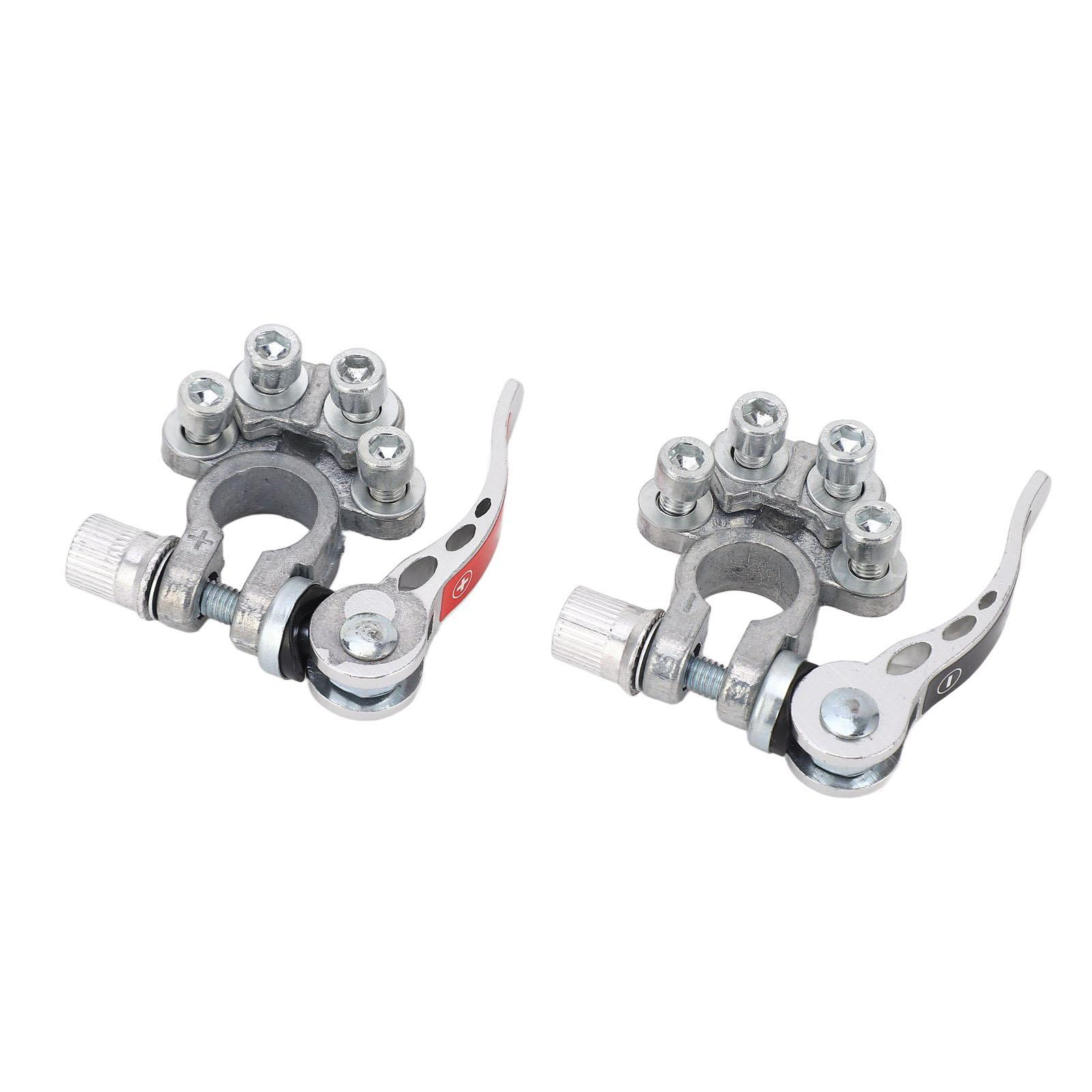 

Соединитель клеммы аккумулятора Быстросъемный Разъем 4-сторонний Положительный Отрицательный Тип A Штыри для Автомобильного Кабеля с Ключом