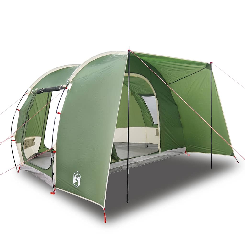 Vidaxl Tienda de Coche, 2 Personas, Verde, Impermeable