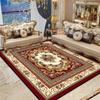 Perzisch Rood Woonkamerkleed Antislip Grote Maat Bloemenpatroon Slaapkamer Decoratie Tapijt Zacht Entree Deurmat Machinewasbaar